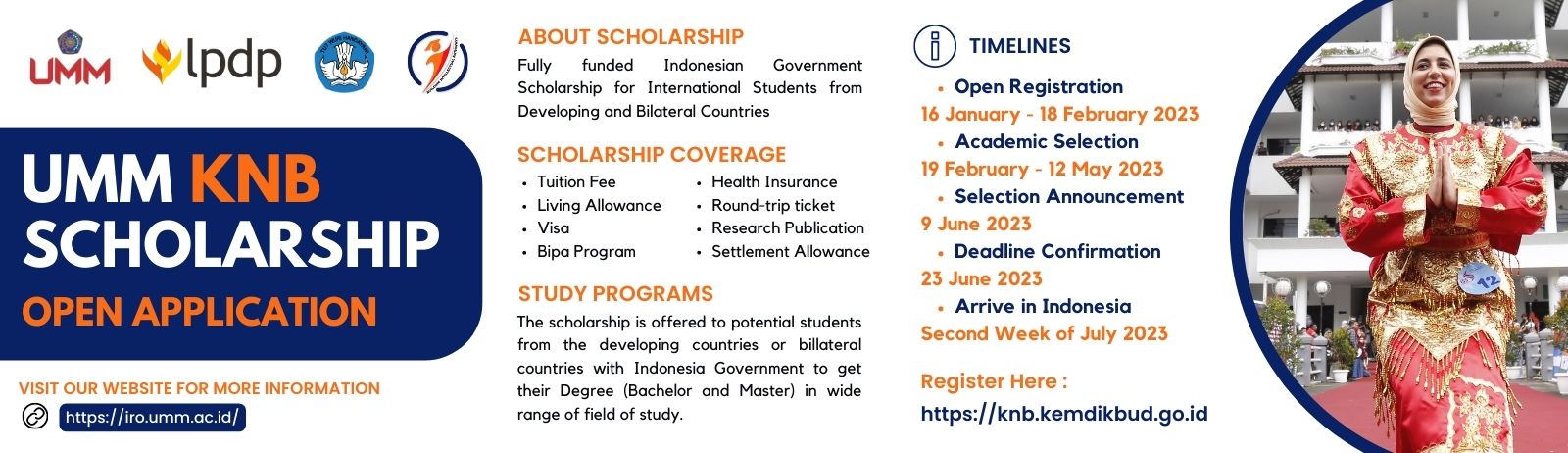 Indonesian Government Scholarship 2023